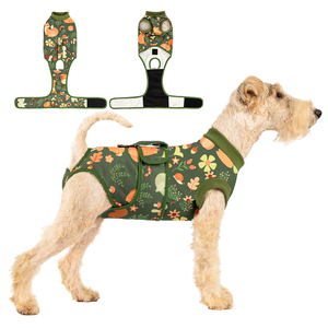 Chaleco Navideño para Perro Pequeño, Traje Quirúrgico para Perro, Camisa <span class=keywords><strong>Verde</strong></span> de Felpa, Ropa de Gato con Diseño de Muñeco de Nieve, Traje Quirúrgico para Perro Dachshund - Product Image 2