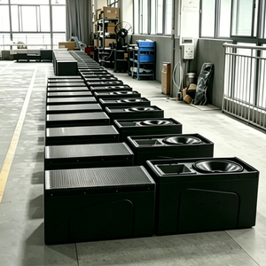 Monitor Coaxial Activo <span class=keywords><strong>de</strong></span> 10 Pulgadas, Altavoz Profesional Autoamplificado para Escenario, <span class=keywords><strong>Estudio</strong></span>, Eventos al Aire Libre, Monitor Activo para Conciertos - Product Image 5