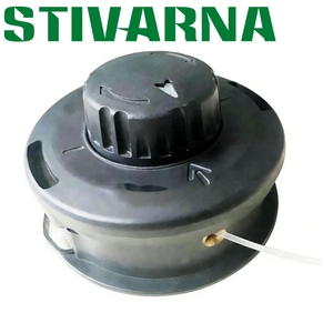 Tête de coupe mini 110 mm avec guide-fil, pièces de rechange pour débroussailleuse, tête en nylon - Product Image 1