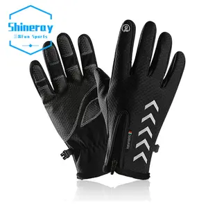 Guanti Touch Screen per sport autunnali invernali guanti da sci antiscivolo impermeabili da equitazione caldi