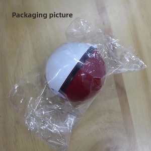 <span class=keywords><strong>Pokeball</strong></span> en PVC de 7 cm de diamètre pour la décoration de gâteaux de figurines d'anime, accessoires pour monstres Pokémon - Product Image 4
