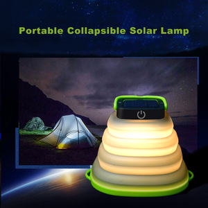 Lampe <span class=keywords><strong>solaire</strong></span> LED pliable et portable, rechargeable par usb, éclairage d'extérieur, luminaire de camping, bon marché, w, 5V1A - Product Image 4