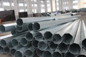 Nea tiêu chuẩn 69KV q345 mạ kẽm truyền tải điện cực - Product Image 3