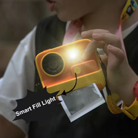 Appareil photo instantané miniature K27 pour enfants, écran de 2 pouces, 4 filtres, prise de vue en continu, double objectif, Full HD, meilleur cadeau de Noël