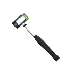 Maillet en caoutchouc à tête ronde Meikela avec poignée en acier, antidérapant et texturé, pour outils d'installation domestique - Product Image 5