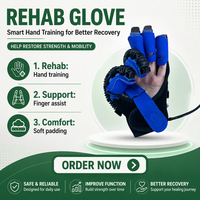 Gants de rééducation électrique pour la main, marque Leyidi, support à attelle réglable, certifiés ISO, garantie 1 an