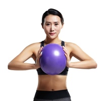 Ensemble de yoga et d'exercices NBR 4 pièces en gros avec ballon de Pilates, sangle de résistance, corde à sauter, tapis de fitness épais et sac de transport