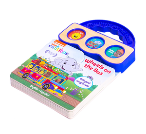 Libro de sonido para niños de 3 botones, experiencia de lectura inmersiva con efectos de sonido realistas y aprendizaje interactivo - Product Image 2
