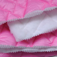 100% nylon 20d 400t tissu en nylon, tissu de survêtement mince, tissu de gaufrage imperméable pour vêtements de doudoune