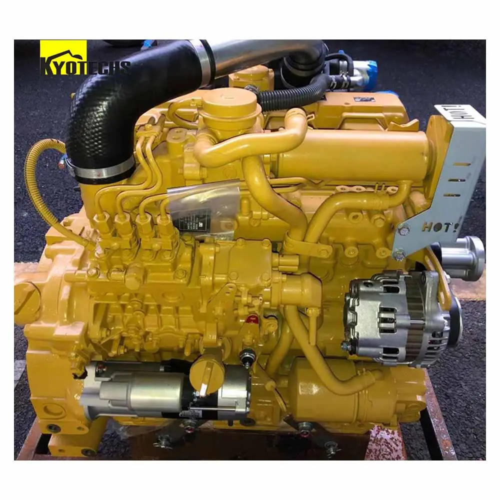 Excavator Mesin Motor Assy untuk Kucing 3408 3204 3116 3066 3406 3306 C13 C7 S6k C18 C9 Caterpillar Mesin Diesel