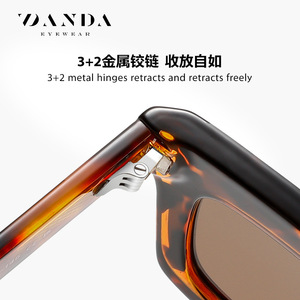 Danda Eyewear <b>Square</b> Frame <b>Sunglasses</b> UV400 Polarized TR90 Unisex Outdoor Protection - Product Image 4