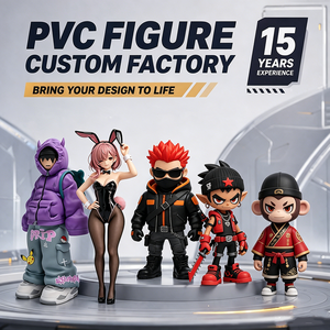 Fabricant de figurines d'action OEM personnalisées <span class=keywords><strong>en</strong></span> PVC, modèles de collection <span class=keywords><strong>3D</strong></span> d'anime et de dessins animés - Product Image 1