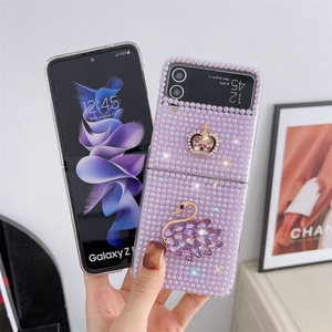 Funda de Teléfono de Lujo con Diamantes de Imitación Hechos a Mano para <span class=keywords><strong>Samsung</strong></span> Z Flip <span class=keywords><strong>4</strong></span> 3 - Product Image 6