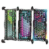 Teclado para Juegos GravaStar Mercury V75 Pro 75% con Cable, Efecto Hall, Gateron Jade, 8KHz, Carbon Rapid Trigger, LKP, SOCD, Aluminio, RGB
