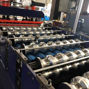 Afrika Markt Romantile-Typ Daachziegelmaschine Farbe Stahl Metall glasierte Fliesenrolle Formmaschine - Product Image 5