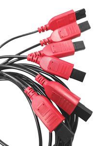 ZEHAO 12V Impuls leitungs antrieb Auto-Einspritzventil-Reinigungs maschinen <span class=keywords><strong>tester</strong></span> mit OBD-Anschluss Rot Modell 001-021 - Product Image 2
