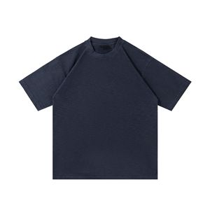 Custom Logo Front High Quality 230 GSM Heavy <b>Weight</b> Boxy Fit 100_ Cotton Drop Shoulder Oversized Shirts - Product Image 2