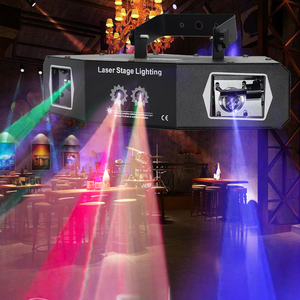 Patrón de escaneo RGB de alta visibilidad Luz láser LED Disco DJ Club nocturno en forma de abanico Entretenimiento de escenario - Product Image 3