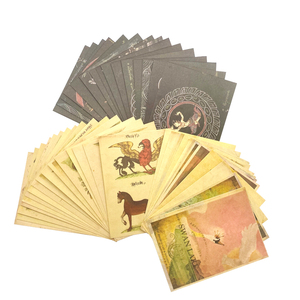 16 pz/pacco carte di nozze retrò animali regalo biglietto di <span class=keywords><strong>auguri</strong></span> per la festa del nuovo anno di <span class=keywords><strong>natale</strong></span> cartolina d'invito Vintage cartolina - Product Image 2