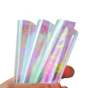 11X50cm leurre de pêche à <span class=keywords><strong>la</strong></span> <span class=keywords><strong>mouche</strong></span> en plastique arc-en-ciel Flash <span class=keywords><strong>Film</strong></span> de peau de poisson pour Sabiki Rig Assist crochet <span class=keywords><strong>mouche</strong></span> attachant le matériel d'aile - Product Image 1