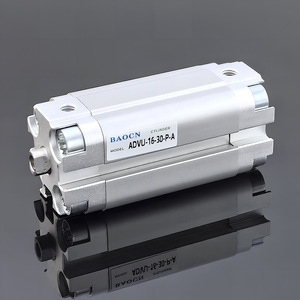Baocn Thin Cylinder Advu 16 30 P A Connexion filetée à double action avec corps en aluminium - Product Image 1