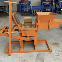 Fabricant automatique de briques en argile hydraulique, alimenté par l'électricité ou le diesel, pour briques autobloquantes/pavés/briques creuses
