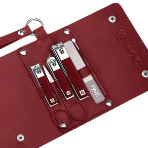 Juego de manicura Paie, cortaúñas portátiles de acero inoxidable de 6 piezas para hombres y mujeres con herramientas para limpiar los oídos y herramientas para pedicura - Product Image 5