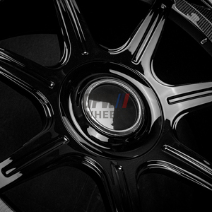 Jantes forgées en fibre de carbone personnalisées GPW pour <span class=keywords><strong>Rolls</strong></span> <span class=keywords><strong>Royce</strong></span> Cullinan <span class=keywords><strong>SUV</strong></span>, jantes profondes concaves avec capuchons flottants, 5x112, 22, 24, 26 pouces - Product Image 4