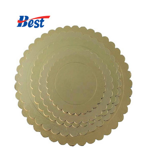 Cấp Thực Phẩm Vàng/Bạc Mini Bánh Cơ Sở Hội Đồng Quản Trị Hình Dạng Khác Nhau Tấm Bánh Hội Đồng Quản Trị - Product Image 1