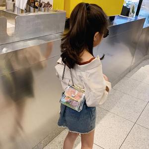 Bolso cruzado holográfico de PVC con láser de gelatina para niños, bolso transparente de lujo para mujer, monedero aprobado por el estadio, concierto a granel - Product Image 4