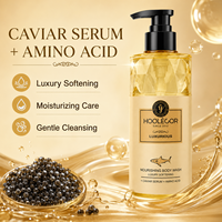 Gel Douche Hydratant au Caviar de Luxe OEM 500ml à Base d'Acides Aminés – Produits de Soin Corporel Marque Privée