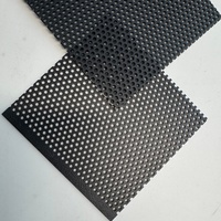 Tôle métallique microperforée en aluminium, perforée à motif losange, galvanisée, maille perforée de 1,5 mm