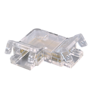 Conector de <span class=keywords><strong>tira</strong></span> <span class=keywords><strong>LED</strong></span> COB de 8 mm para luces <span class=keywords><strong>LED</strong></span>, ideal para armarios y gabinetes, conector en L - Product Image 4