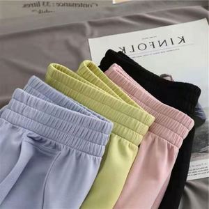 Pantalones Cortos Deportivos para Mujer, Pantalones Cortos de Gimnasio para Correr, Pantalones de Pierna Ancha, Pantalones Cortos Deportivos de Color Sólido para Yoga - Product Image 6