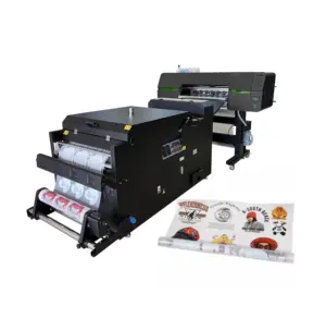 Hete Verkoop Hoge Kwaliteit Kleine Zakelijke Automatische 4 Printkop 24 Inch 60Cm I3200 Dtf Printer