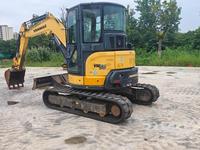 Mini-excavatrice VIO50 d'occasion, faible nombre d'heures de fonctionnement, 5 tonnes, compacte, pièces d'origine, certifiée CE