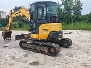 Mini-excavatrice Yanmar VIO50 d'occasion, faible nombre d'heures de fonctionnement, 5 tonnes, compacte, pièces d'origine, certifiée CE. - Product Image 6