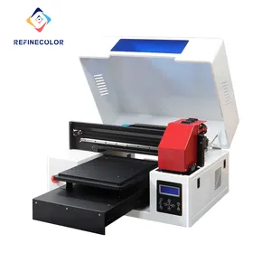 Refinecolor A3 DTG מדפסת עבור טקסטיל חולצה בד הדפסת מכונה עם טקסטיל דיו