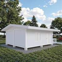 Maison préfabriquée portable TOPPRE, bureau préfabriqué, structure en acier léger, maison conteneur détachable personnalisée, 2 chambres