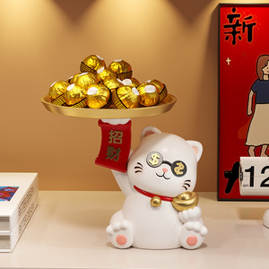 Cute Lucky Storage Ornament, Multi-Functional Entryway and Living Room Decor, Gift for <strong>Gr</strong> Openings Housewarm - Product Image 2