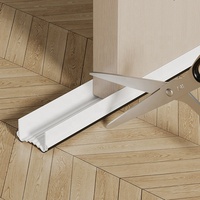 Burlete para puerta, sellador de puerta, bloqueador de ventana de garaje, aislamiento contra ruido y aire frío, protector contra corrientes de aire