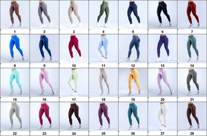 नई योग लेगिंग महिलाओं ने निर्बाध योग पैंट को उच्च गुणवत्ता वाले उच्च कमर फिटनेस पैंट - Product Image 3