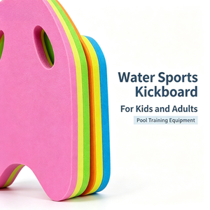 Planche flottante en EVA en forme de <span class=keywords><strong>requin</strong></span> à double trou, légère, pour l'entraînement à la natation en piscine, pour adolescents et adultes, impression personnalisée - Product Image 3