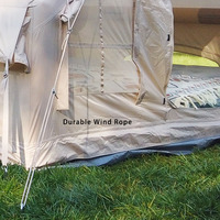Meilleur prix, tente gonflable de luxe pour le camping, imperméable, en tissu Oxford, tente gonflable pour le camping