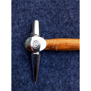 Marteau d'inspection 500 mm de qualité industrielle, antichoc, avec poignée simple, pour la détection ferroviaire - Product Image 2