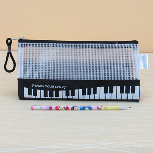 A6 Piano Zipper Pen case Ticket Zipper Bolsa de almacenamiento Estudiante Piano <span class=keywords><strong>Class</strong></span> School Pencil Cases - Product Image 3