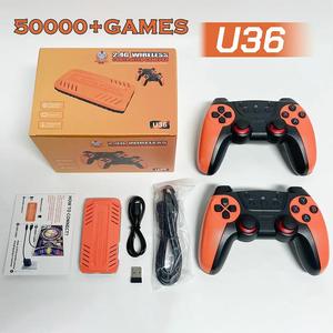 Joystick de Juego U36 Plug and Play con Más de 50000 Juegos Preinstalados, Salida HD <span class=keywords><strong>4K</strong></span>, Consola de Juegos Retro 3D, Más de 40 Emuladores para PSP PS1 - Product Image 1