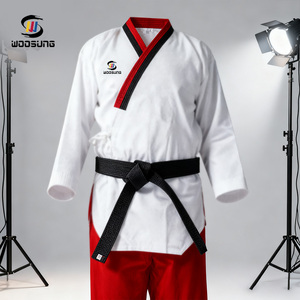 Uniforme de Taekwondo Tradicional Personalizado Woosung, <span class=keywords><strong>Dobok</strong></span> <span class=keywords><strong>para</strong></span> Entrenamiento de <span class=keywords><strong>Poomsae</strong></span> - Product Image 4
