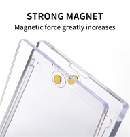 Porte-cartes magnétique ultra fin pour cartes à collectionner, protège-cartes fins 35pt, plastique rigide, One Touch, porte-cartes magnétique fin 35pt