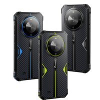 FOSSIBOT F105 Smartphone Étanche IP68 Écran Tactile 6,7 Pouces Batterie 10300 mAh 4+64 Go Double Carte SIM Téléphone Durci Android 14